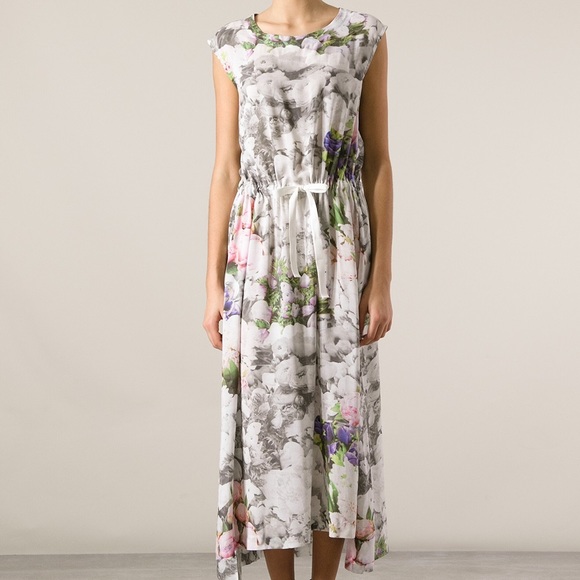 MM6 Maison Martin Margiela Dresses & Skirts - Maison Martin Margiela Floral Print Maxi Dress